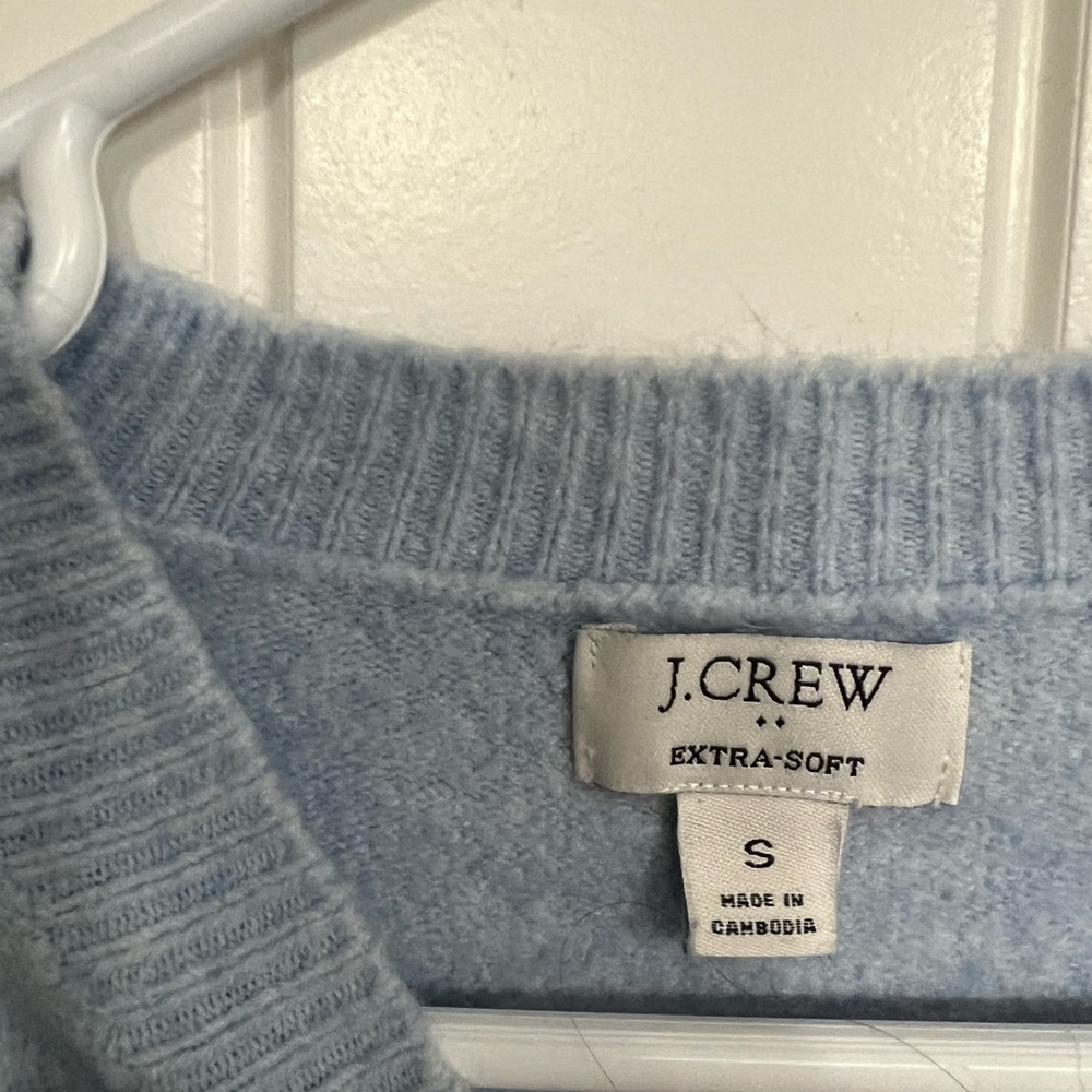 J Crew extra soft pullover sweater